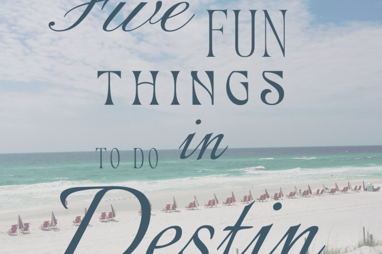 5 Fun Things to do in Destin, Florida 5 Fun Things to do in Destin, Florida