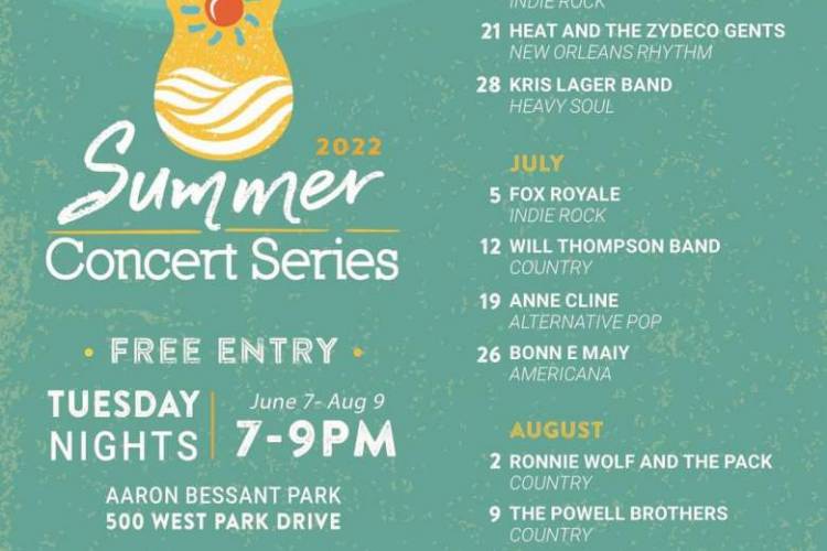  Panama City Beach Summer Concert Series