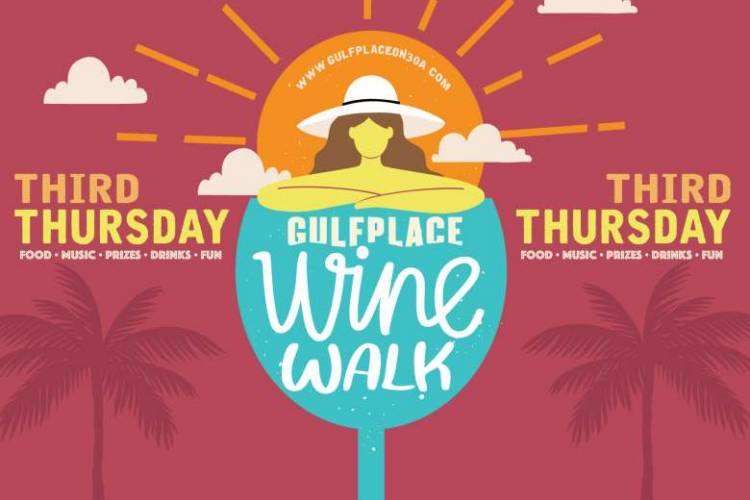 Gulf Place Wine Walk